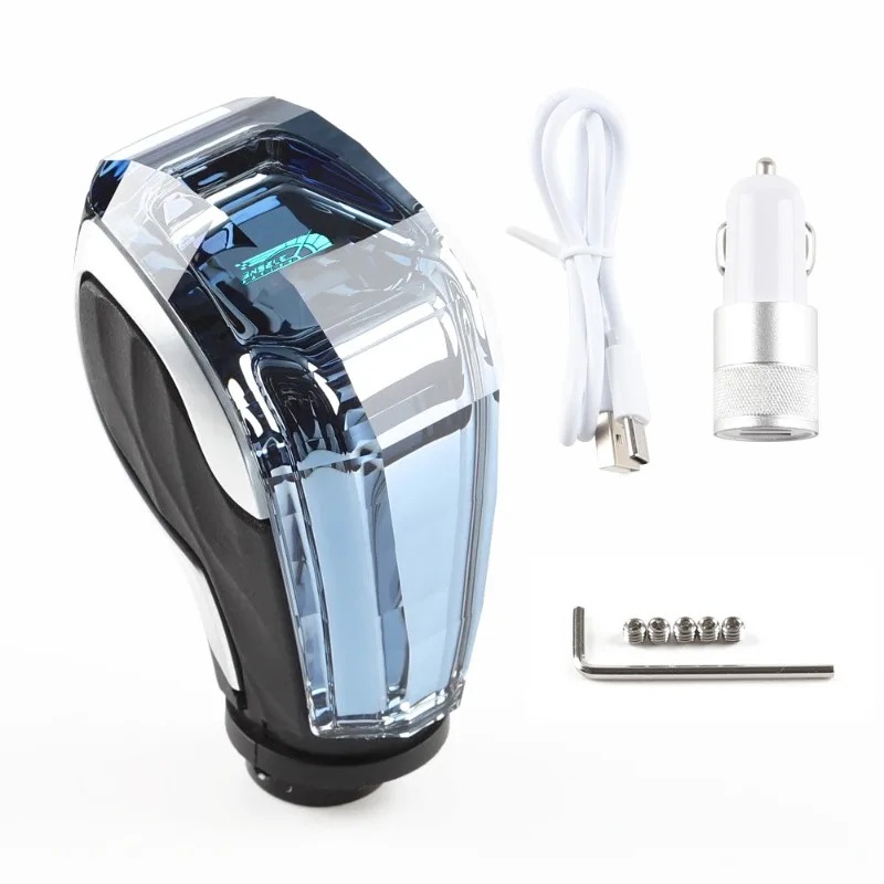 Running Gear - ใหม่รถคริสตัล Handle SHIFT KNOB HEAD เหมาะสําหรับ