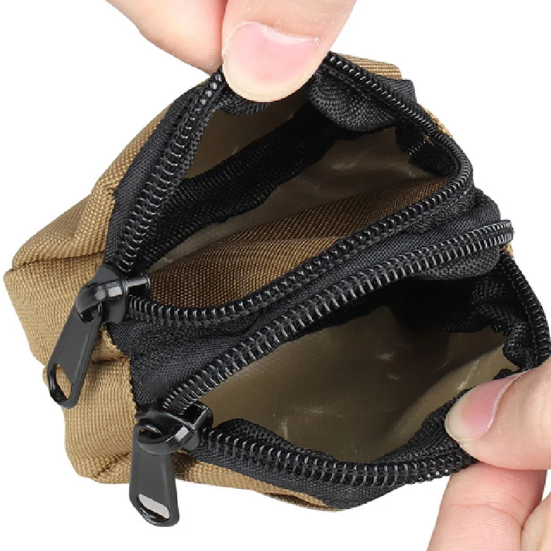 Running Gear Organizer - กระเป๋าคาดเอวขนาดเล็ก 1 ชิ้น กระเป๋าใส่เหรียญพกพา กระเป๋าใส่กุญแจ กระเป๋าสตางค์