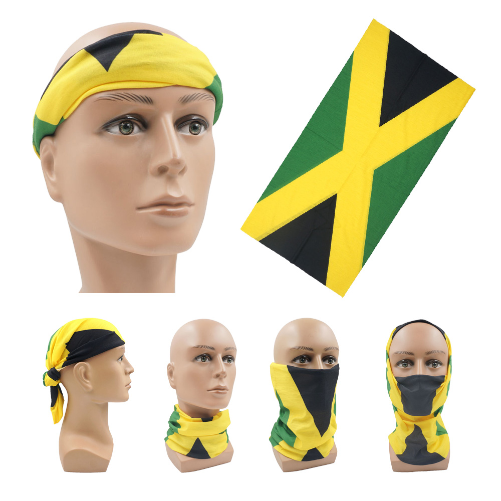 Running Gear Parts - Breathable Running Face Mask ผ้าพันคอ Jamaica