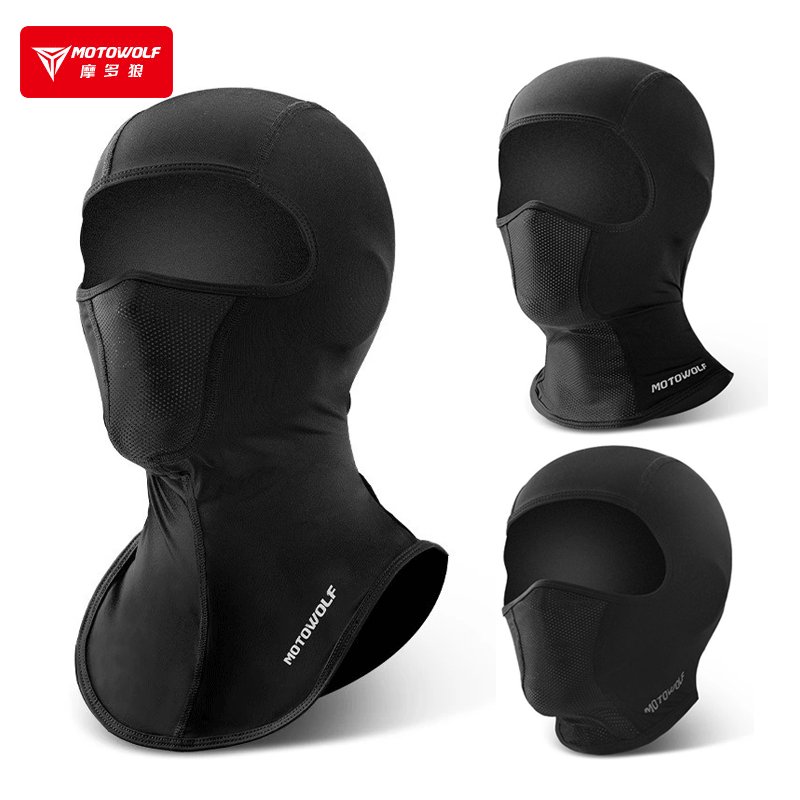 Running Gear For Winter - หมวกบาลาคลาวาสำหรับผู้ชายและผู้หญิง ฤดูร้อน ฤดูหนาว หมวกปั่นจักรยาน ผ้าไหมน้ำแข็ง ระบายอากาศ