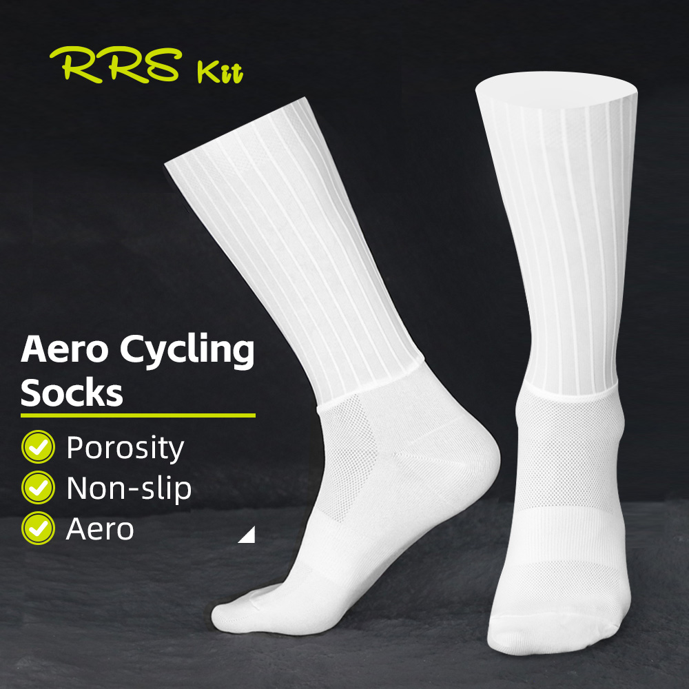 Running Gear - Rrskit ถุงเท้าปั่นจักรยานแบบแอโรไดนามิกสำหรับฤดูร้อน TPU กันลื่น ทนต่อการเสียดสี ระบายอากาศได้ดี