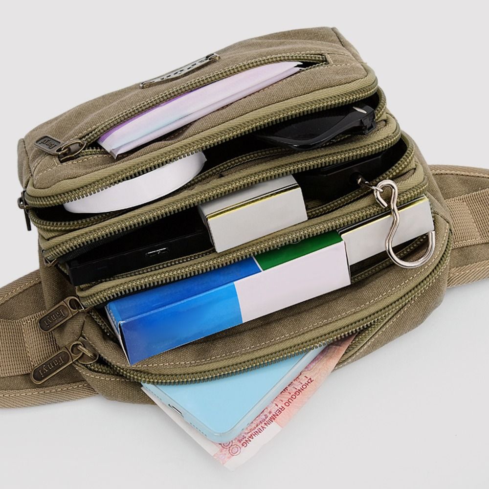 ที่มีประโยชน์ผ้าใบเอวกระเป๋าหล - Running Gear Organizer บทวิจารณ์และราคา