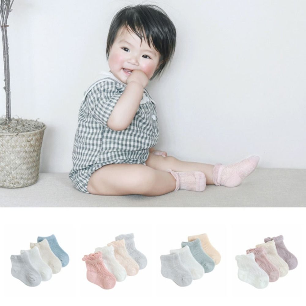 ถุงเท้าเด็กทารกผ้าฝ้ายหวาน 4 ค - Anti Blister Sock บทวิจารณ์และราคา