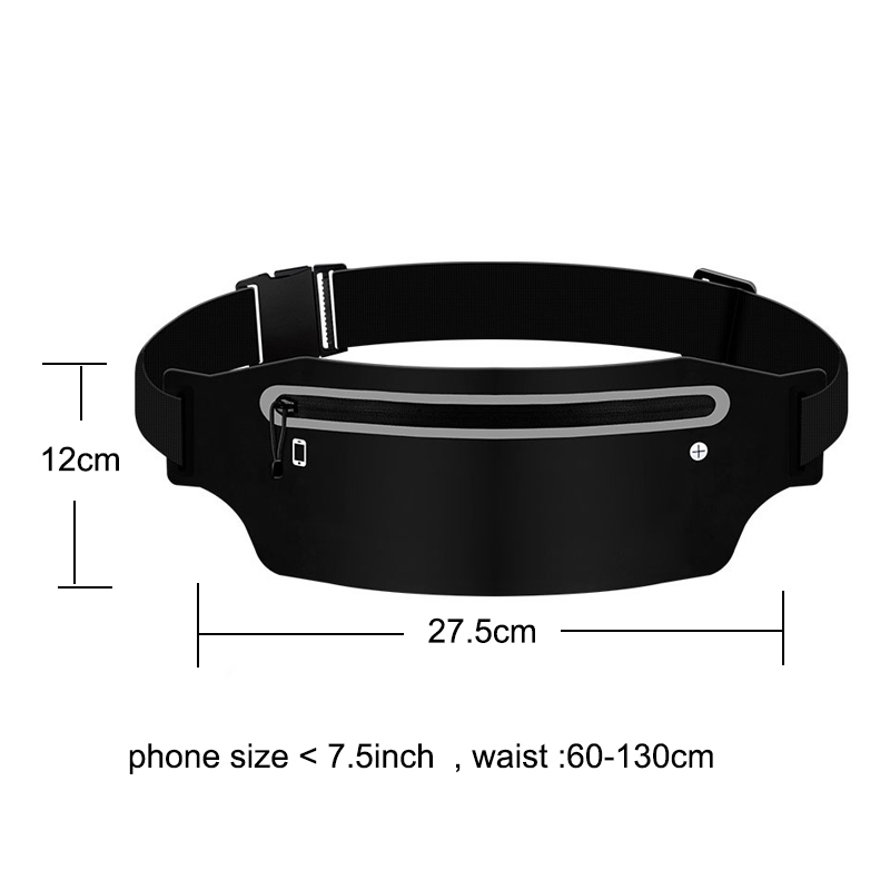 วิ่งเข็มขัดเอวกระเป๋ากีฬา Fann - Running Gear Organizer บทวิจารณ์และราคา