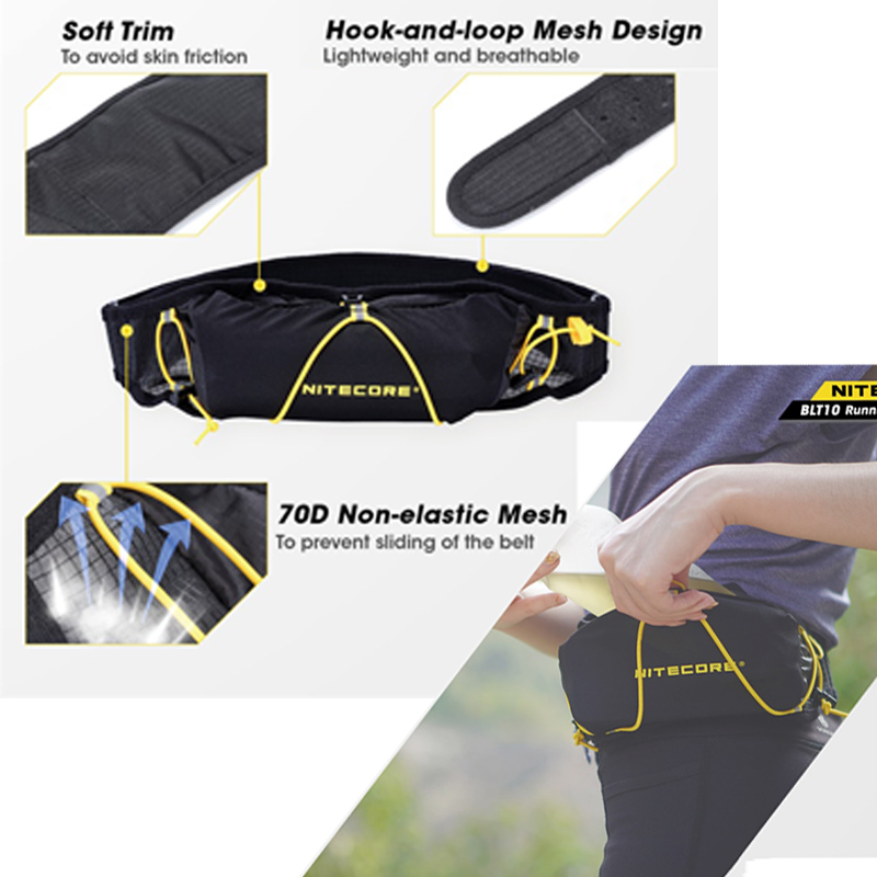 NITECORE BLT10 วิ่งเอวกระเป๋าเ - Running Gear Organizer บทวิจารณ์และราคา