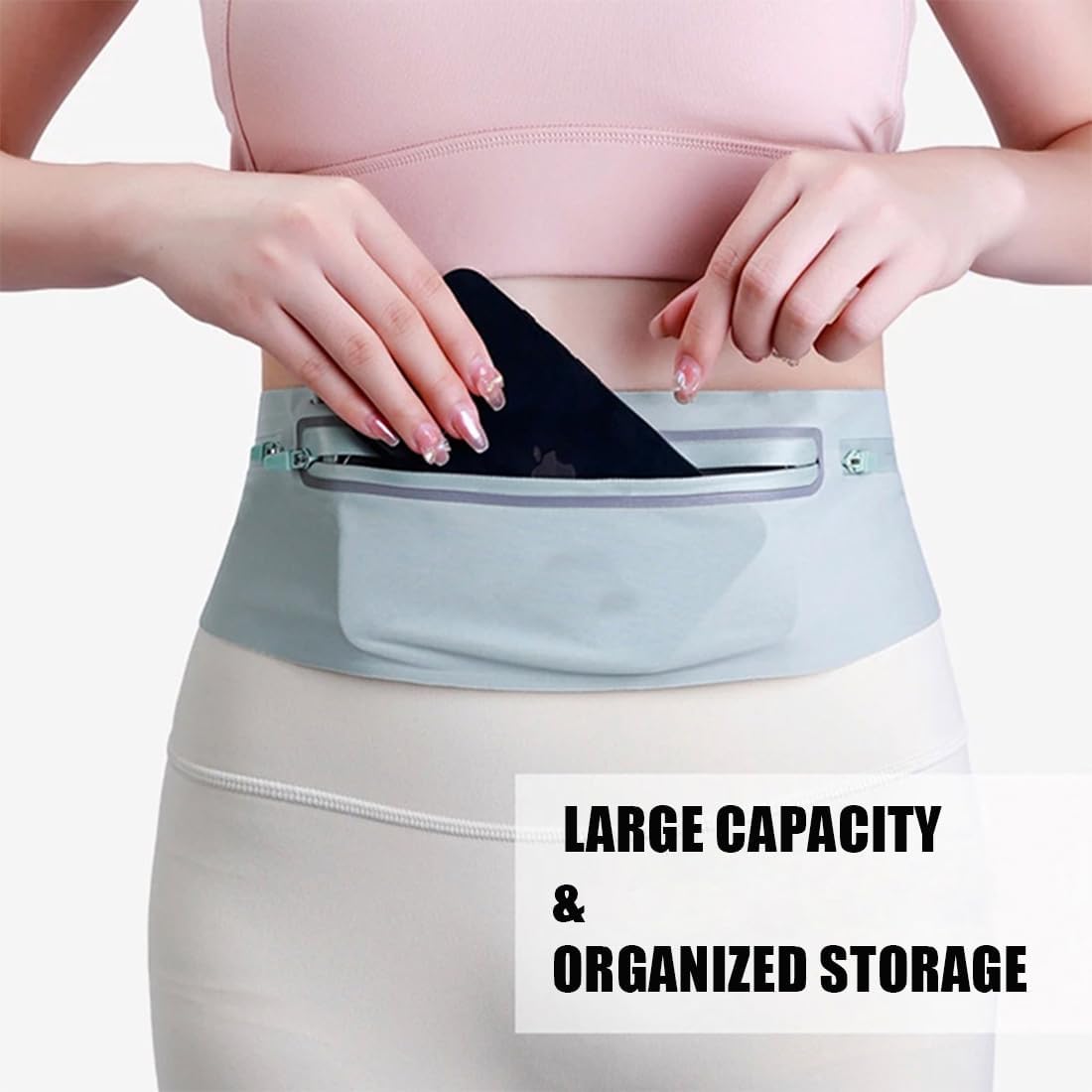 กระเป๋าคาดเอววิ่งสะท้อนแสง 3 ช - Running Gear Organizer บทวิจารณ์และราคา