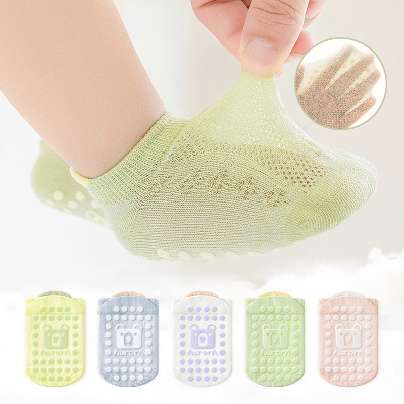 5 คู่เด็กถุงเท้ากันลื่นน่ารักก - Anti Blister Sock บทวิจารณ์และราคา