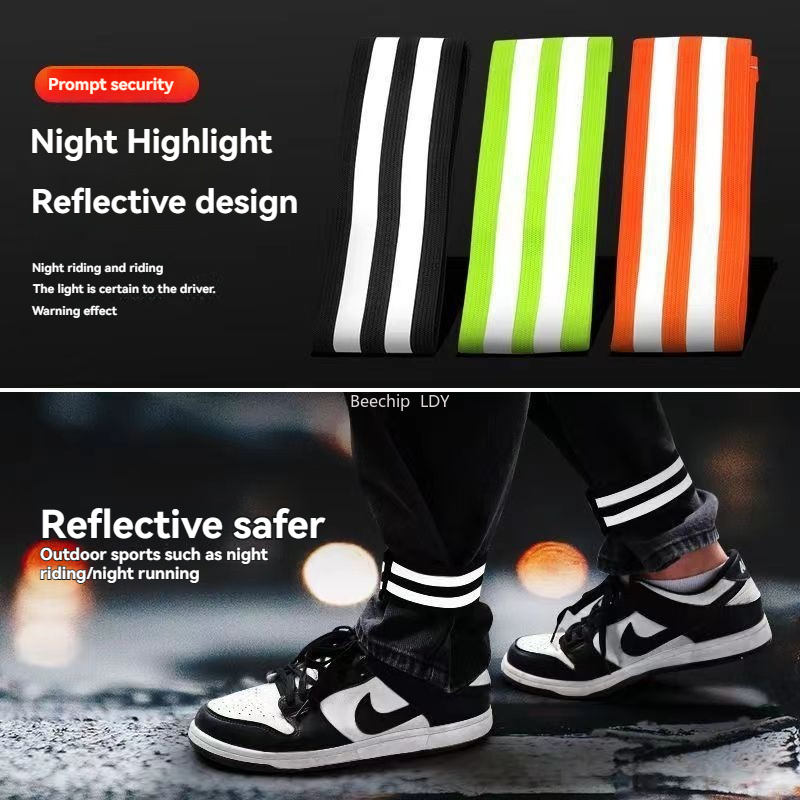 สายรัดกางเกงจักรยานแบบสะท้อนแส - Running Gear Parts บทวิจารณ์และราคา
