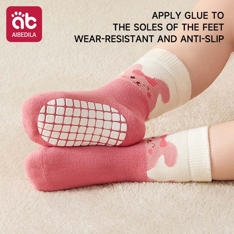 3 คู่เด็กน่ารักสัตว์รูปแบบถุงเ - Anti Blister Sock บทวิจารณ์และราคา