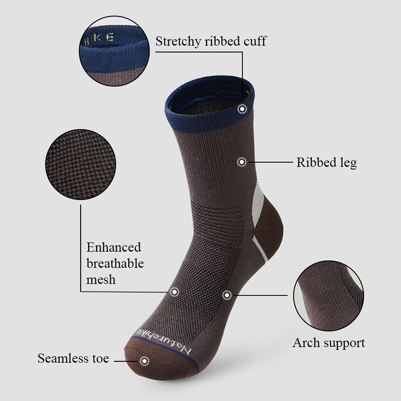 Naturehike ถุงเท้าผู้ชายกีฬา Q - Anti Blister Sock บทวิจารณ์และราคา