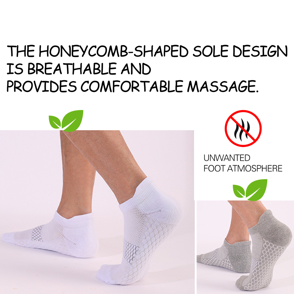6 คู่ถุงเท้ายิมกันลื่นสำหรับผู - Anti Blister Sock บทวิจารณ์และราคา