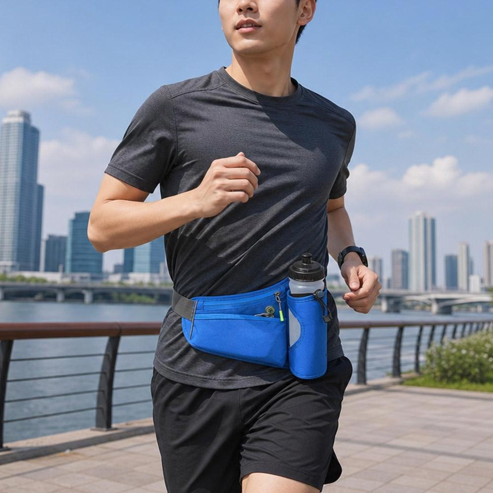 กระเป๋าคาดเอวพร้อมที่ใส่ขวดน้ำ - Running Gear Organizer บทวิจารณ์และราคา