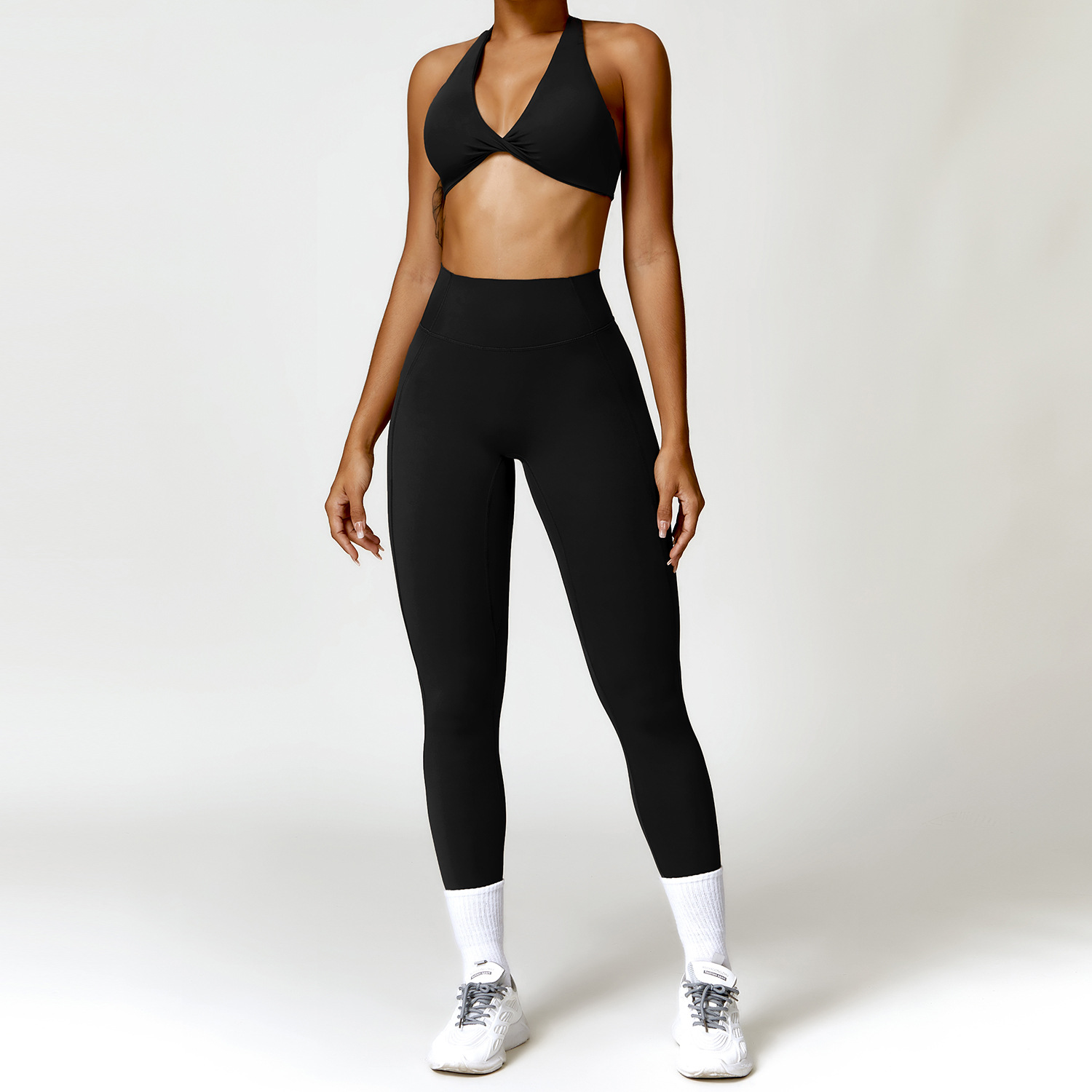 ชุดออกกำลังกาย2ชิ้นลายนู้ดสำหร - Running Gear บทวิจารณ์และราคา