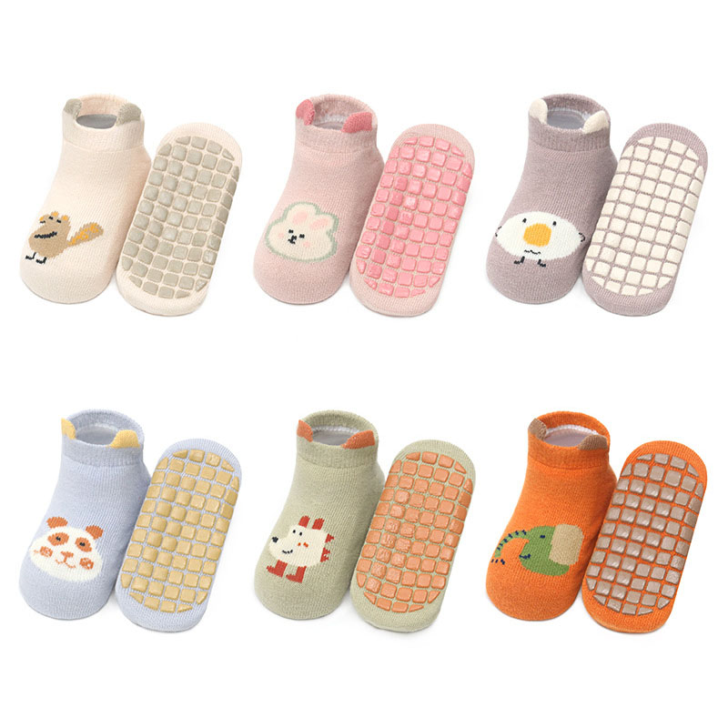 6 คู่ถุงเท้าผ้าฝ้ายเด็กการ์ตูน - Anti Blister Sock บทวิจารณ์และราคา